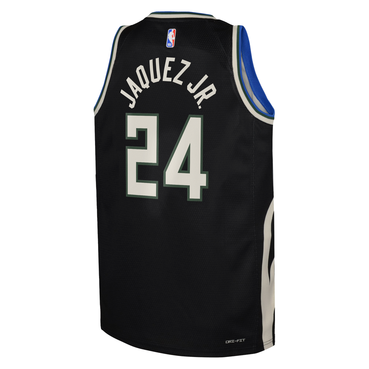 Milwaukee Bucks Jordan Brand Statement Edition Swingman Jersey - Hunter Green - Jaime Jaquez Jr. - Youth