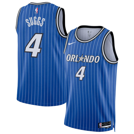 Orlando Magic Nike Replica Icon Edition Swingman Jersey - Blue - Jalen Suggs - Unisex